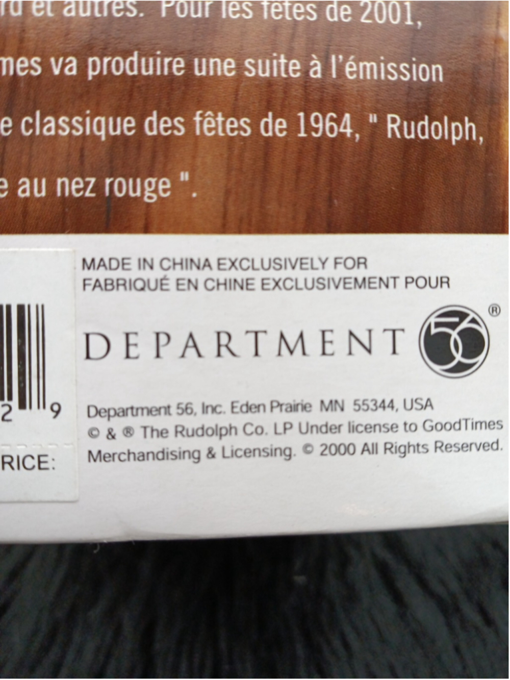 Department 56 Rudolph's Condo North Pole Woods Retired 2000 56885 NEW IN BOX - Picture 8 of 10